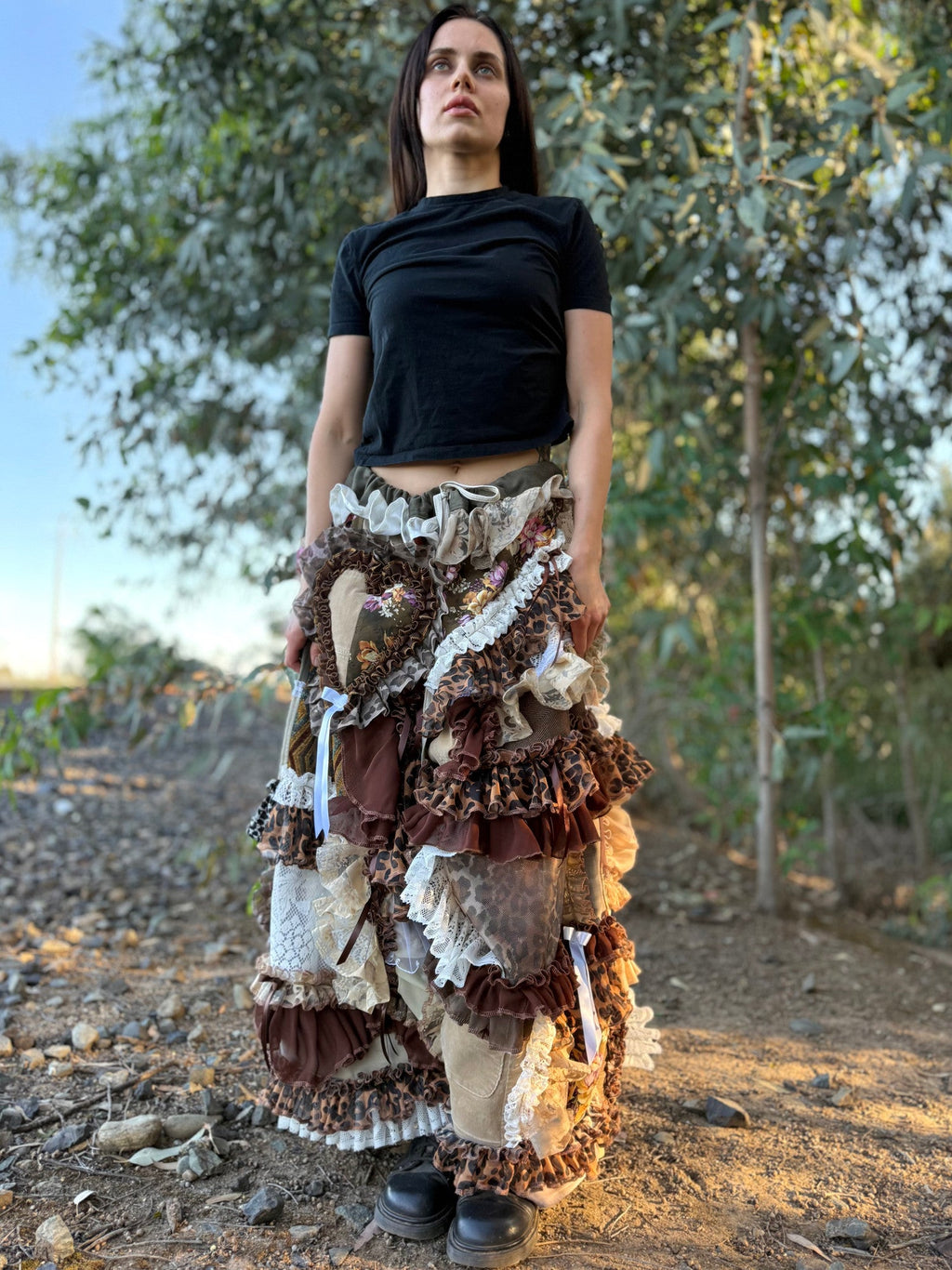 Upcycled Adjustable-Waist Pants