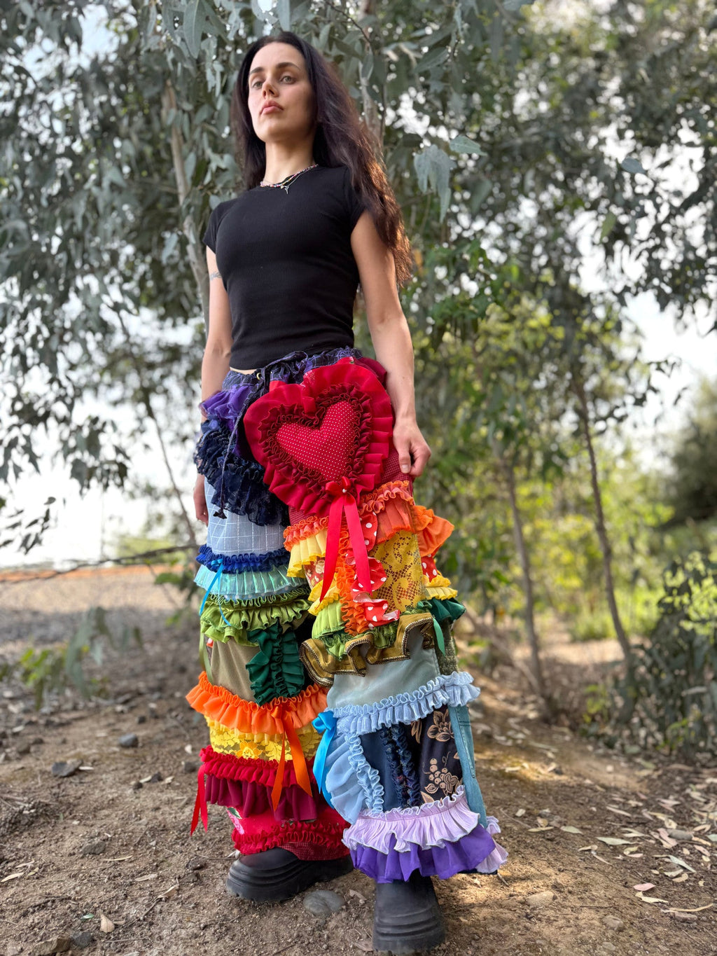 Upcycled Adjustable-Waist Pants