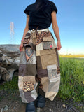 Upcycled Adjustable-Waist Pants